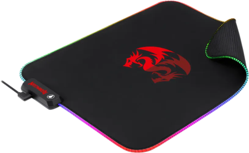 Redragon P026 RGB Mouse Pad, Soft Cloth  for sale in Egypt from Games2Egypt