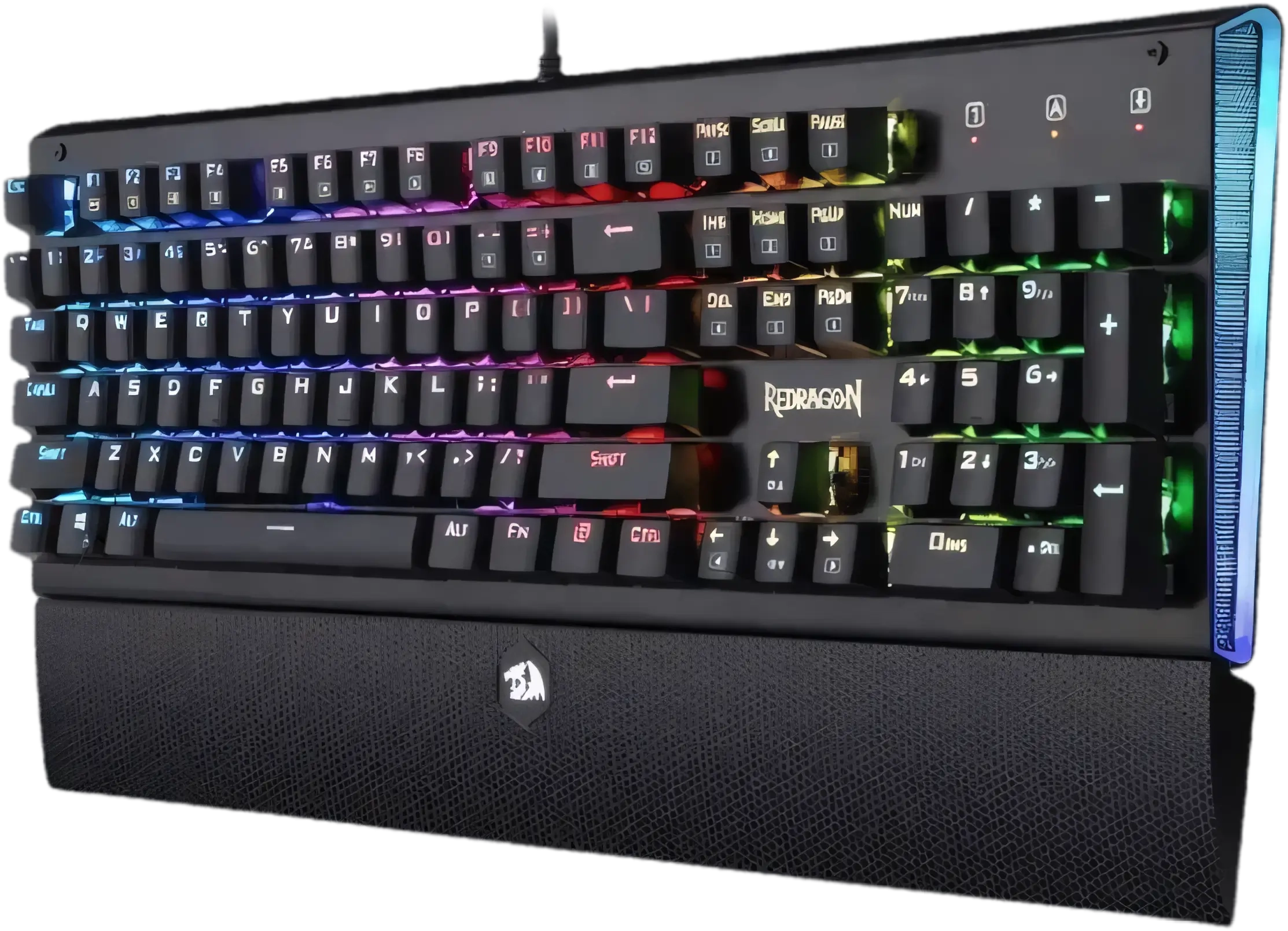 Redragon ARYAMAN K569 RGB MECHANICAL GAMING KEYBOARD - Blue Switches  for sale in Egypt from Games2Egypt