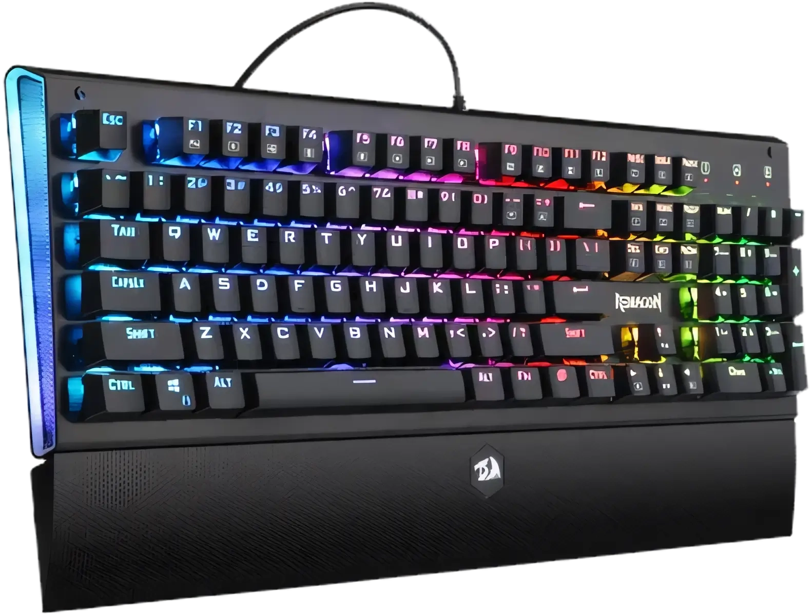 Redragon ARYAMAN K569 RGB MECHANICAL GAMING KEYBOARD - Blue Switches  for sale in Egypt from Games2Egypt