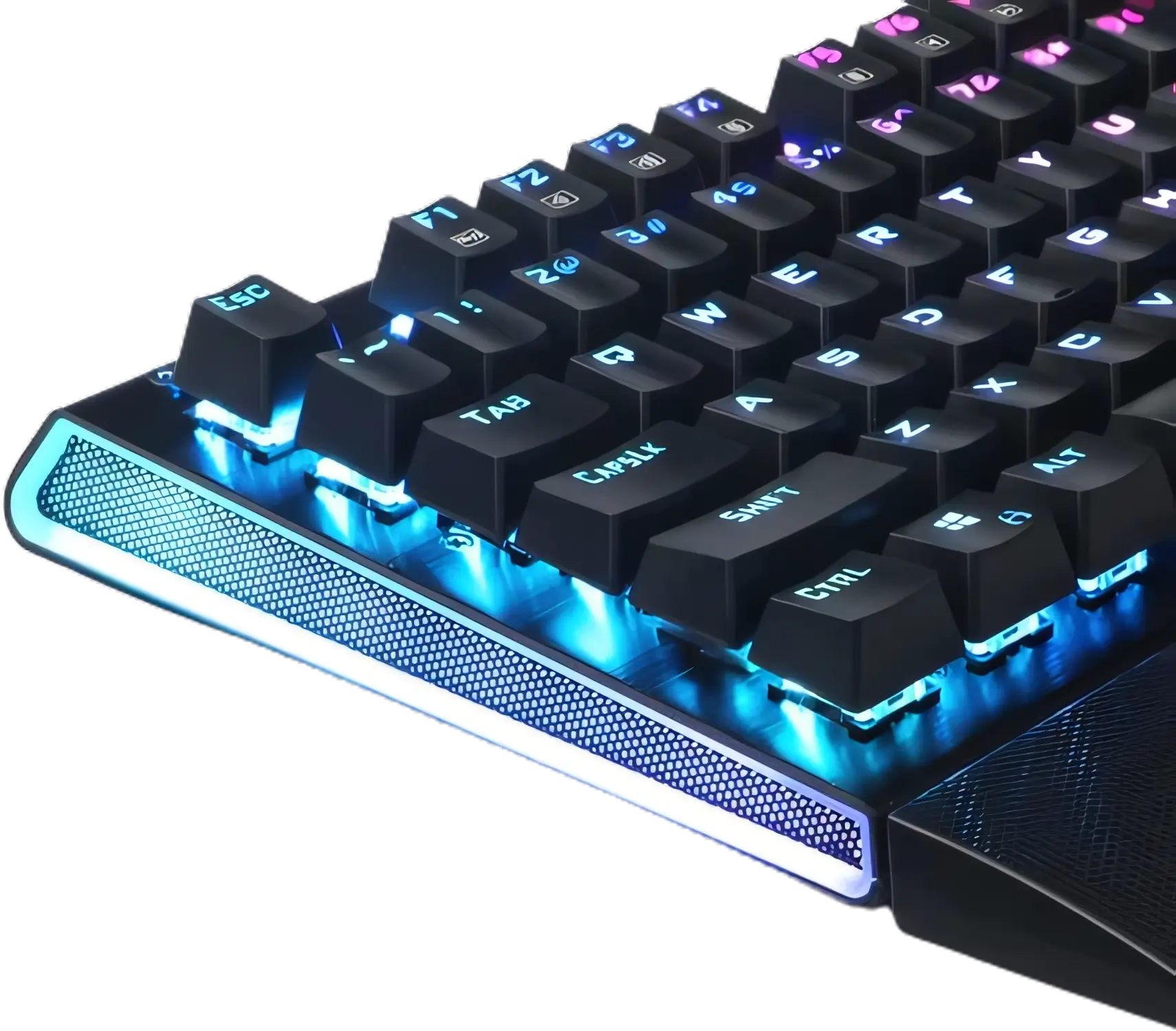 Redragon ARYAMAN K569 RGB MECHANICAL GAMING KEYBOARD - Blue Switches  for sale in Egypt from Games2Egypt