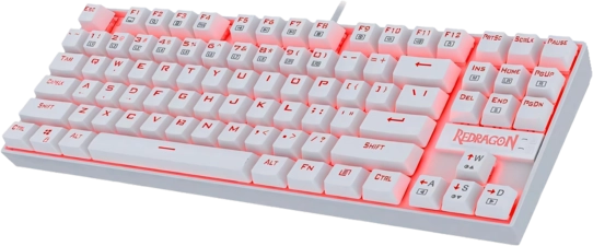 Redragon K552 Mechanical Gaming Keyboard with Cherry MX Blue Switch - White -  for sale in Egypt from Games2Egypt