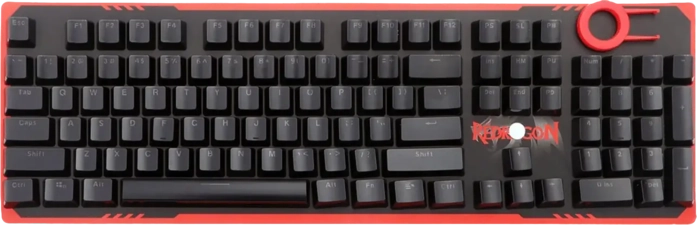 Redragon A101 Double Shot Injection Molded Mechanical Keyboard Keycaps - Black  for sale in Egypt from Games2Egypt