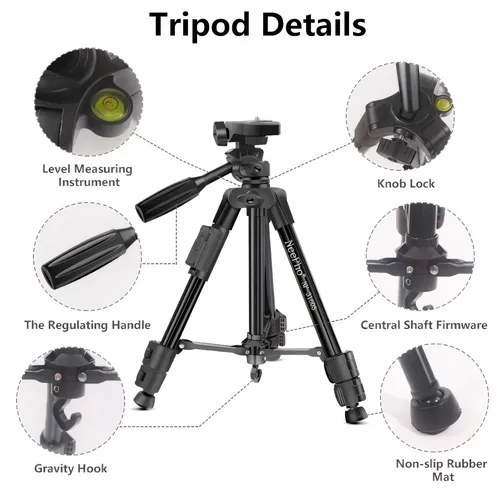 NeePho NP-3160s Tripod Stand - Black  for sale in Egypt from Games2Egypt