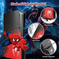 Replacement Plate Cover for PS5 Slim Console (Disc Edition) - Spider Man  for sale in Egypt from Games2Egypt