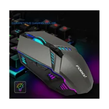 Forev FV-Q3 Wired Gaming Mouse - Black