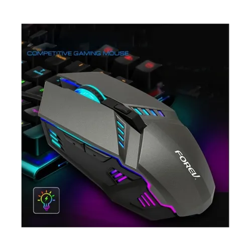 Forev FV-Q3 Wired Gaming Mouse - Black  for sale in Egypt from Games2Egypt