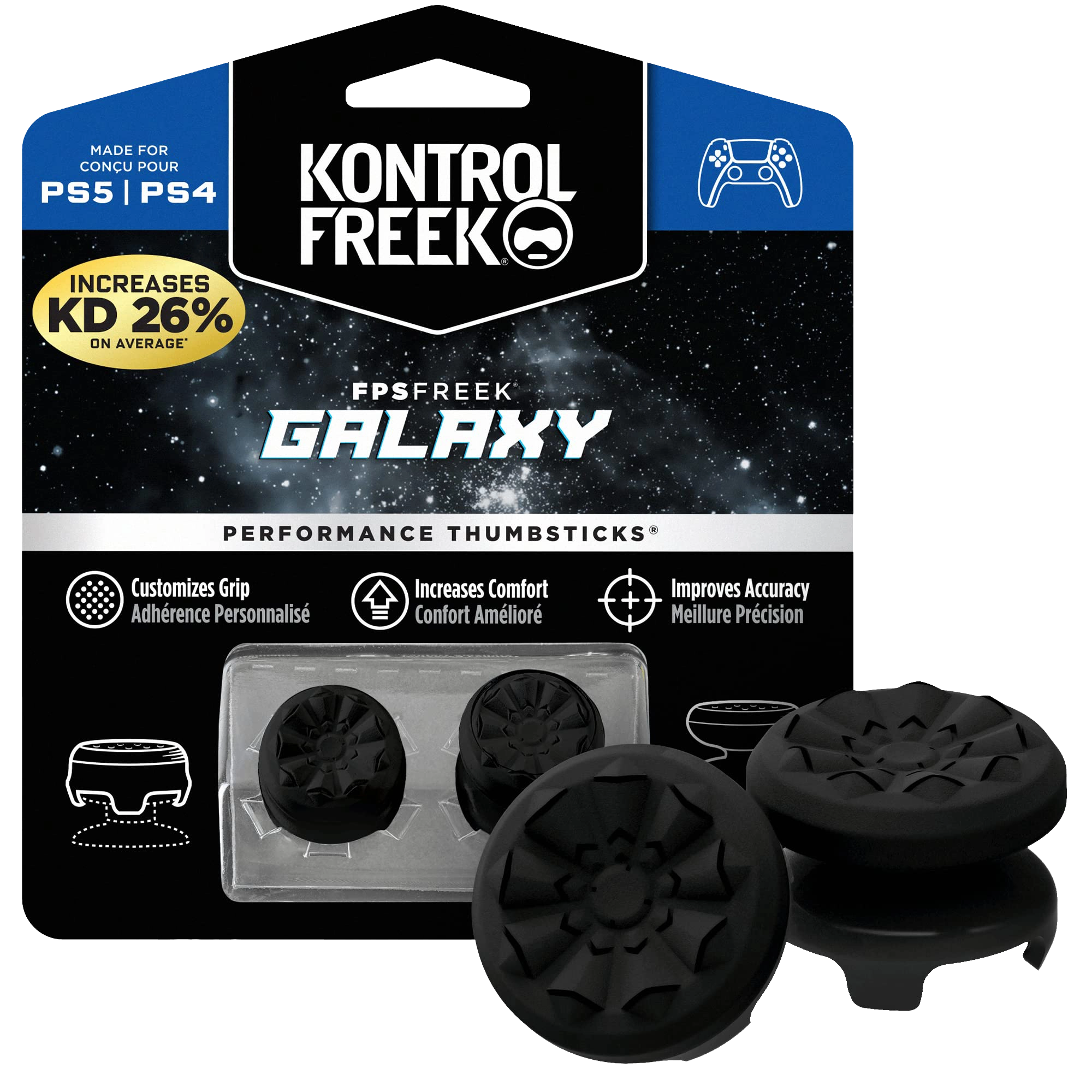 Analog Freek FPS Galaxy - PS4 And PS5 - Black  for sale in Egypt from Games2Egypt