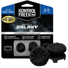 FPS Galaxy Analog Freek and Grips for PS5 and PS4- Black