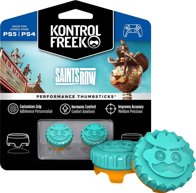 Saints Row Analog Freek and Grips for PS5 and PS4- Mint Green  for sale in Egypt from Games2Egypt