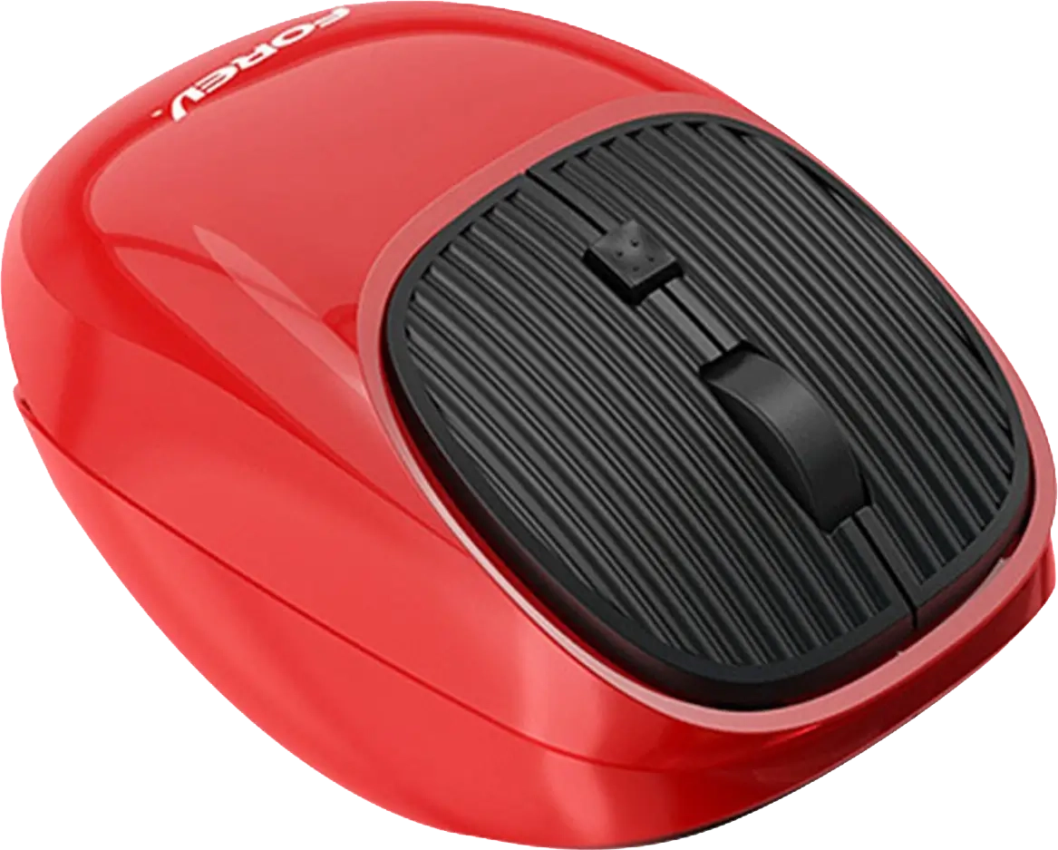 Forev FV-169 Wireless Rechargeable Mouse - RED  for sale in Egypt from Games2Egypt