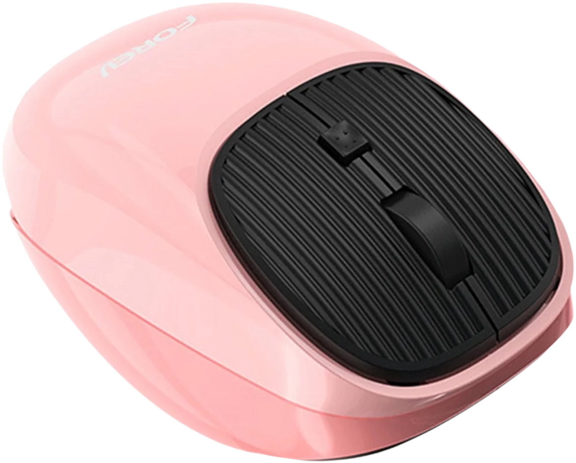 Forev FV-169 Wireless Rechargeable Mouse - Pink  for sale in Egypt from Games2Egypt