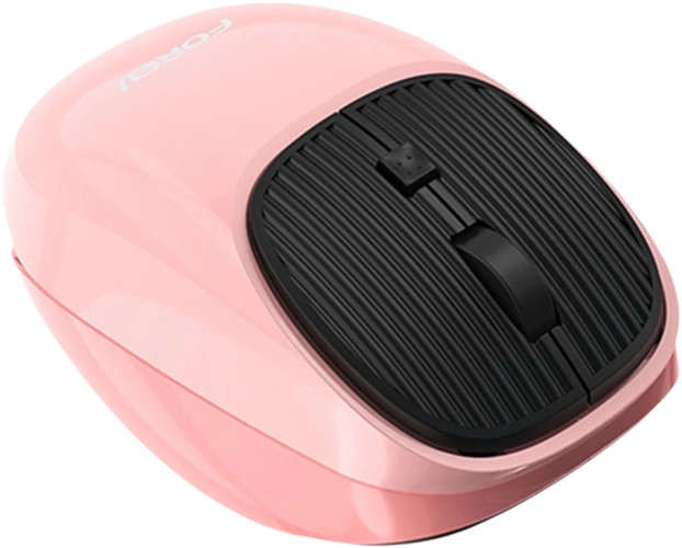 Forev FV-169 Wireless Rechargeable Mouse - Pink