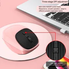 Forev FV-169 Wireless Rechargeable Mouse - Pink