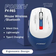 Forev FV-985 Wireless Silent Click - Black