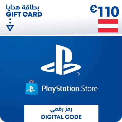 PSN PlayStation Store Gift Card 110 EUR - Austria  for sale in Egypt from Games2Egypt