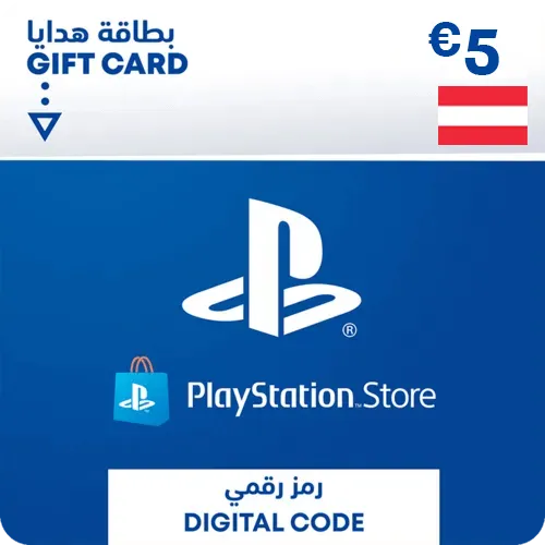 PSN PlayStation Store Gift Card 5 EUR - Austria