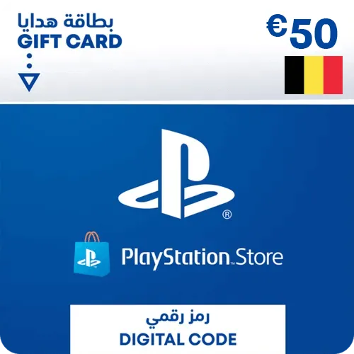 PSN PlayStation Store Gift Card 50 EUR - Belgium