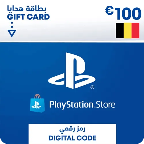 PSN PlayStation Store Gift Card 100 EUR - Belgium