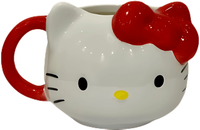 Hello Kitty Ceramic Mug (350 ml)  for sale in Egypt from Games2Egypt