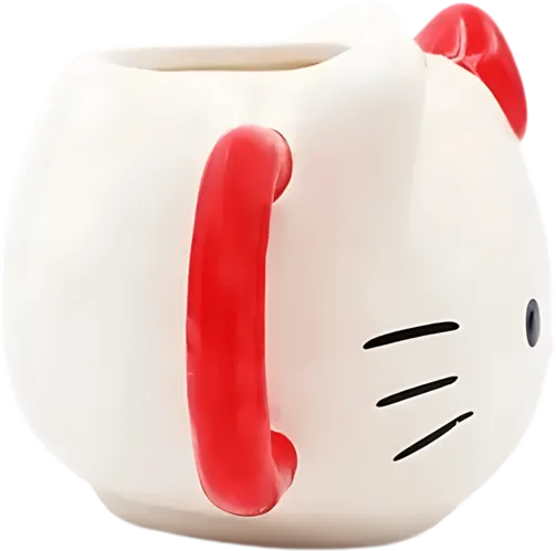 Hello Kitty Ceramic Mug (350 ml)  for sale in Egypt from Games2Egypt