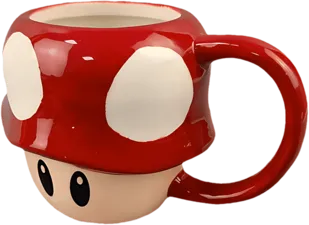 Super Mario Toad Mushroom Ceramic Mug (395 ml)  for sale in Egypt from Games2Egypt