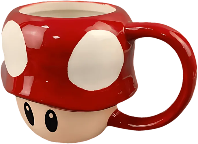 Super Mario Toad Mushroom Ceramic Mug (395 ml)  for sale in Egypt from Games2Egypt