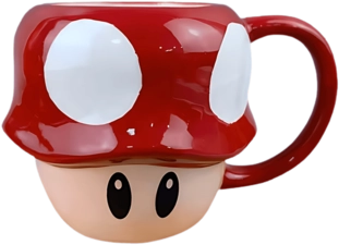 Super Mario Toad Mushroom Ceramic Mug (395 ml)  for sale in Egypt from Games2Egypt