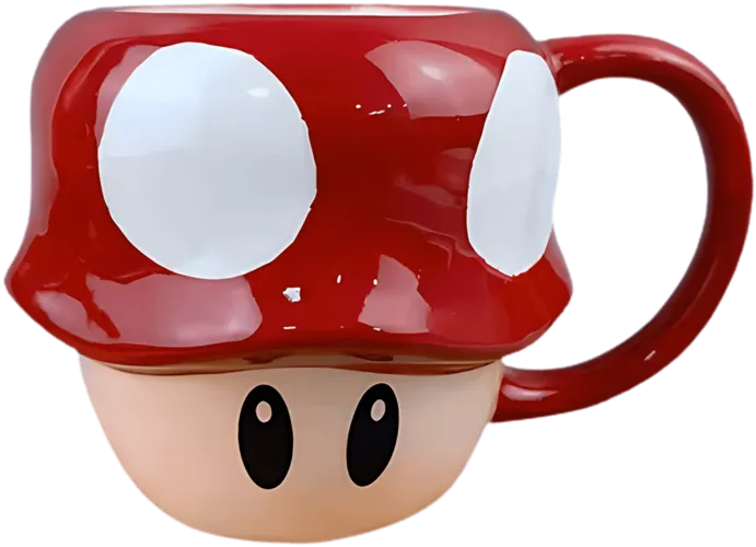 Super Mario Toad Mushroom Ceramic Mug (395 ml)  for sale in Egypt from Games2Egypt