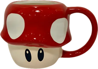 Super Mario Toad Mushroom Ceramic Mug (395 ml)  for sale in Egypt from Games2Egypt