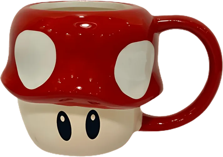 Super Mario Toad Mushroom Ceramic Mug (395 ml)  for sale in Egypt from Games2Egypt