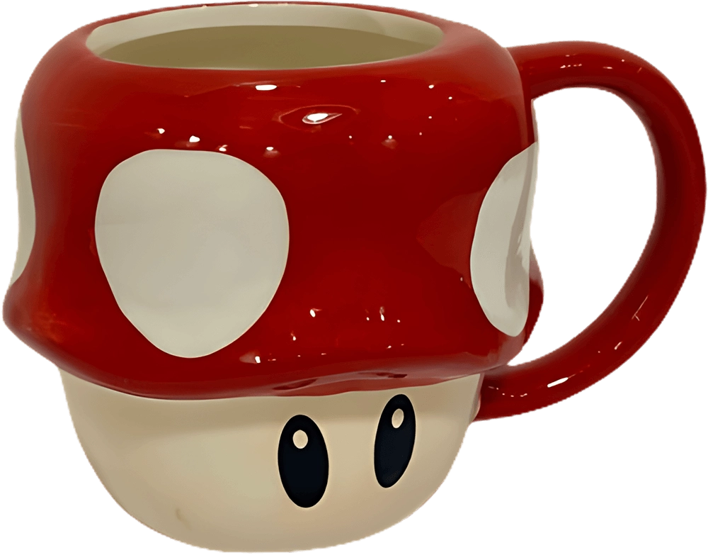 Super Mario Toad Mushroom Ceramic Mug (395 ml)  for sale in Egypt from Games2Egypt