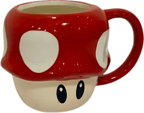 Super Mario Toad Mushroom Ceramic Mug (395 ml)  for sale in Egypt from Games2Egypt