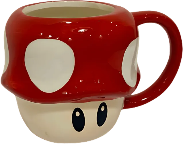 Super Mario Toad Mushroom Ceramic Mug (395 ml)  for sale in Egypt from Games2Egypt