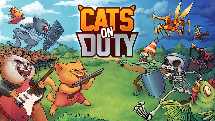 Cats on Duty  for sale in Egypt from Games2Egypt