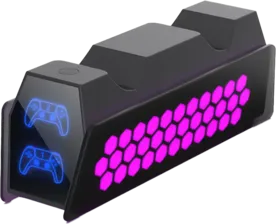 DOBE Dual Charging Dock for PS5 Controllers - RGB