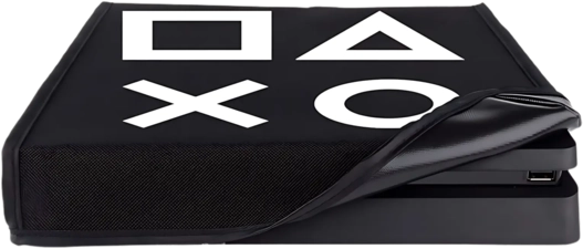 PS4 Slim Console Cover Dust - Black  for sale in Egypt from Games2Egypt