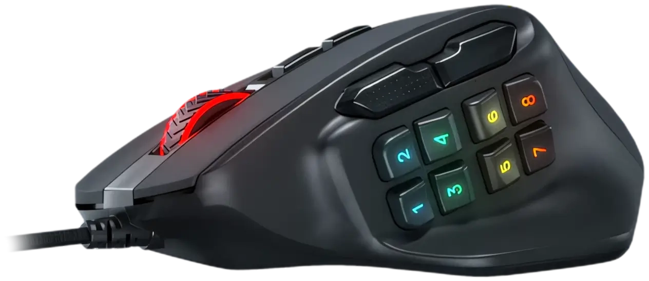 Redragon M811 Aatrox MMO Gaming Mouse  for sale in Egypt from Games2Egypt