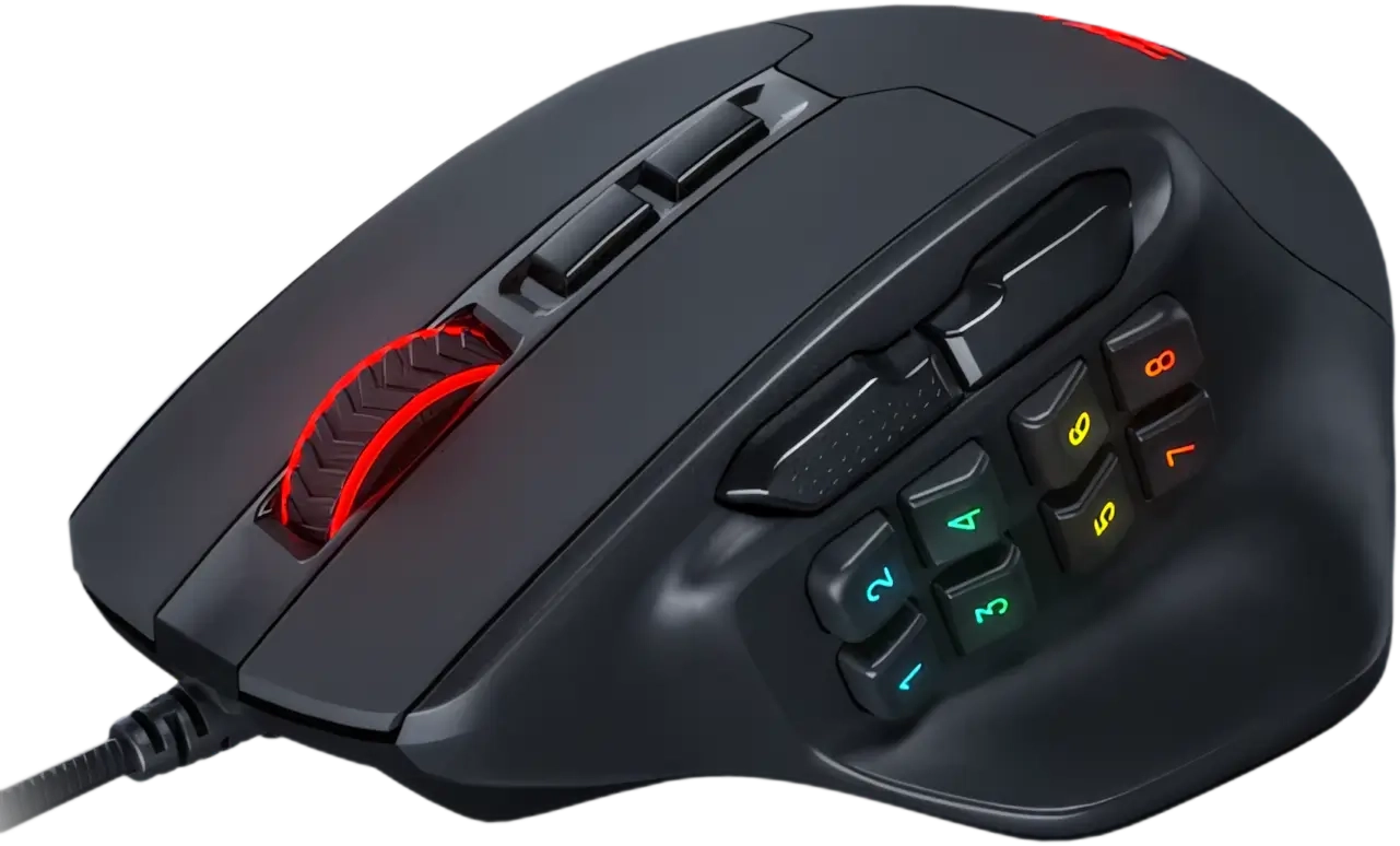 Redragon M811 Aatrox MMO Gaming Mouse  for sale in Egypt from Games2Egypt