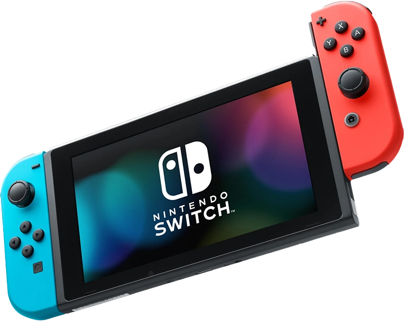 Nintendo Switch Console - Neon Red/Neon Blue V2  for sale in Egypt from Games2Egypt