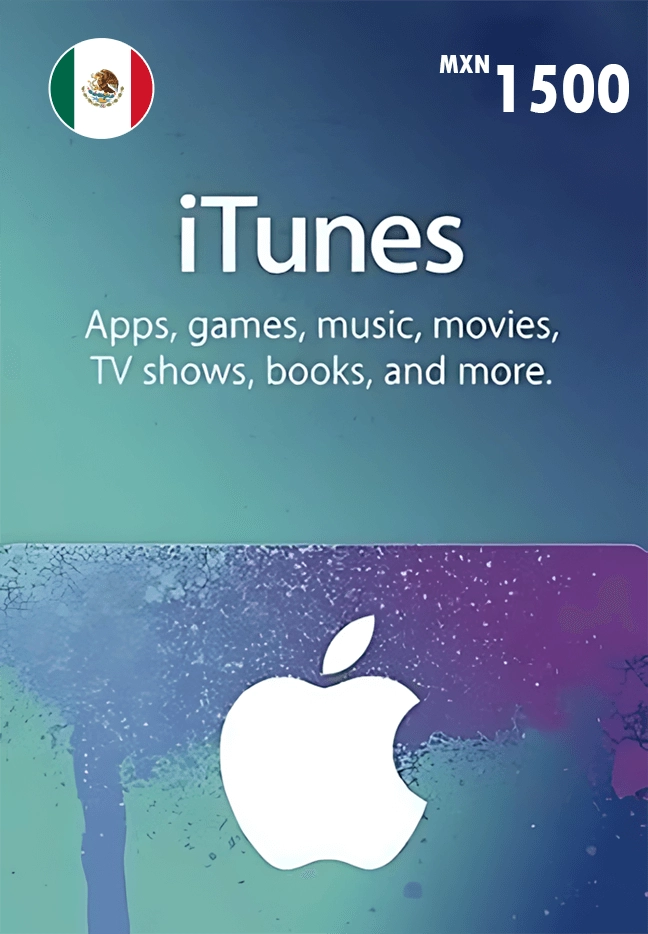 Apple iTunes Gift Card 1500 MXN - Mexico  for sale in Egypt from Games2Egypt