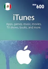 Apple iTunes Gift Card 600 MXN - Mexico (104331)