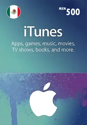 Apple iTunes Gift Card 500 MXN - Mexico