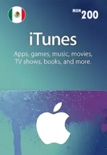 Apple iTunes Gift Card 200 MXN - Mexico (104334)