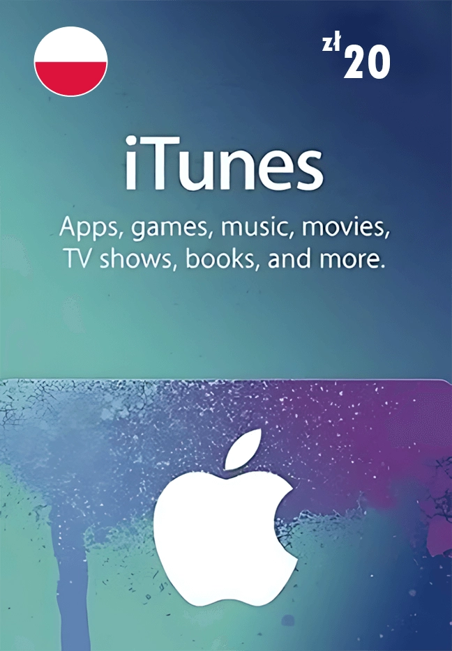 Apple iTunes Gift Card zł 20 PLN - Poland  for sale in Egypt from Games2Egypt