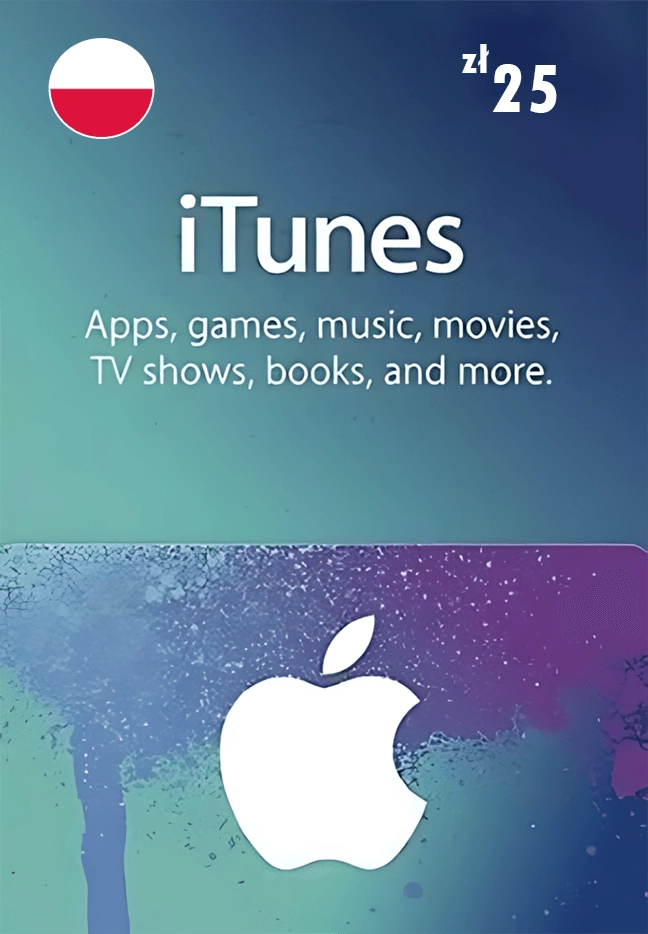 Apple iTunes Gift Card zł 25 PLN - Poland  for sale in Egypt from Games2Egypt