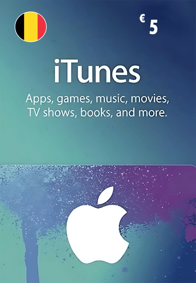 Apple iTunes Gift Card € 5 Euro - Belgium  for sale in Egypt from Games2Egypt