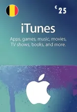 Apple iTunes Gift Card € 25 Euro - Belgium (104347)