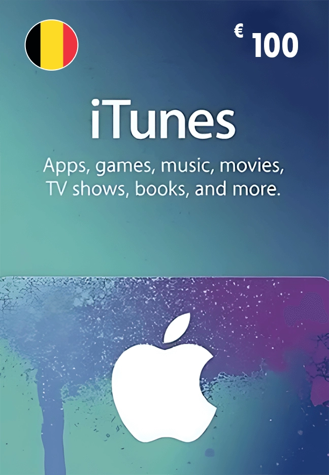 Apple iTunes Gift Card € 100 Euro - Belgium  for sale in Egypt from Games2Egypt