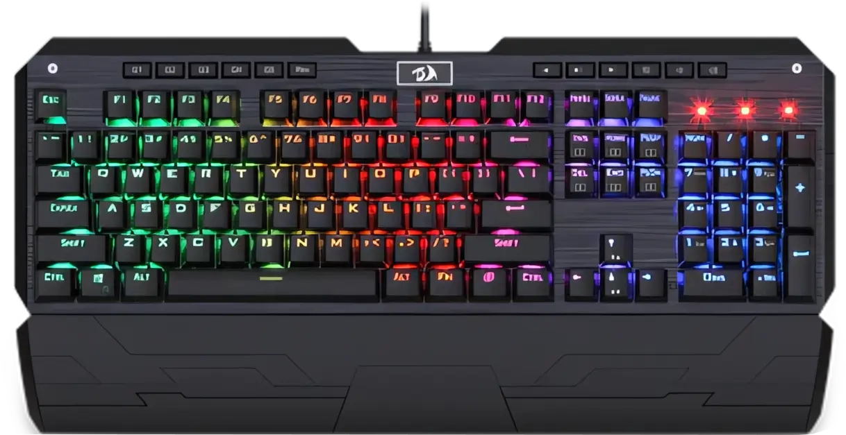 Redragon K555 INDRAH RGB Backlit Mechanical Gaming Keyboard  for sale in Egypt from Games2Egypt