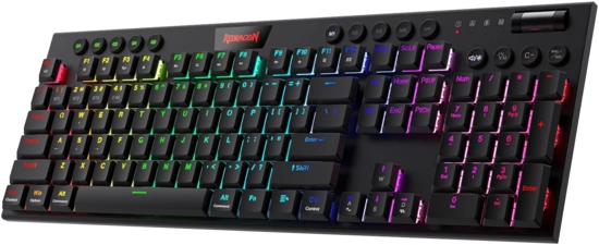 لوحة مفاتيح ميكانيكية Redragon K618 Horus لاسلكية RGB  للبيع في مصر من خلال Games2Egypt